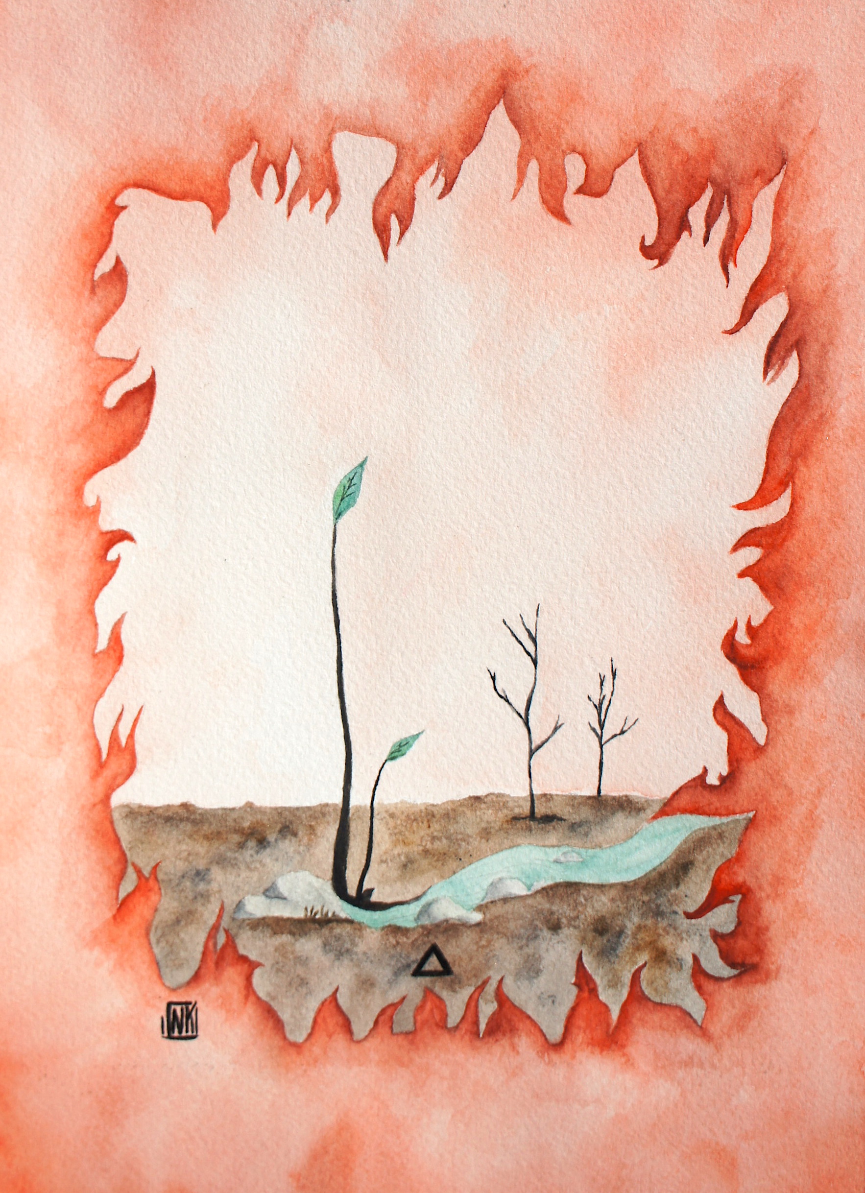 FIRE Element Illustration